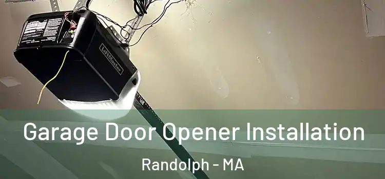  Garage Door Opener Installation Randolph - MA