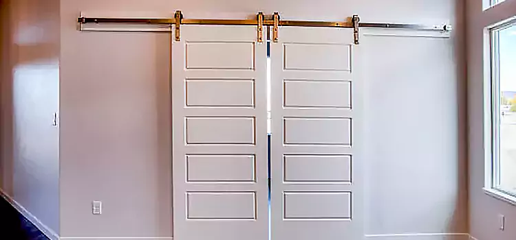 Glass Barn Door with Installation Hardware Kit Randolph