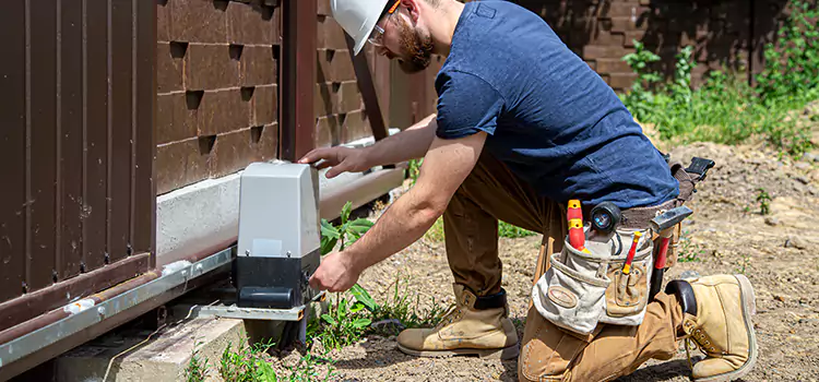 Electric Driveway Gate Installation Randolph