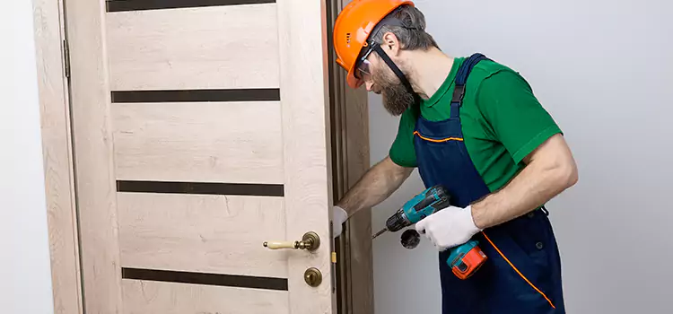 Replace Internal Door Handle with Lock Randolph
